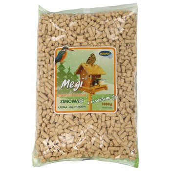 Megan Megi Energetyczna zimowa karma dla ptaków z insektami 1000 g