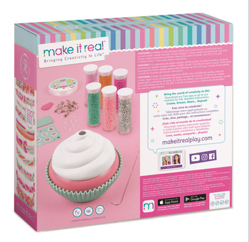 Make it Real Zestaw do tworzenia bransoletek Sweet Swirls Spinsational ze spinnerem