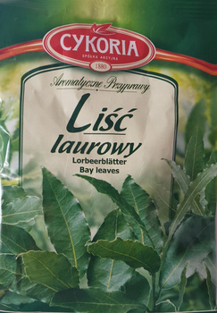 Cykoria Aromatyczne Przyprawy Liść laurowy 12 g