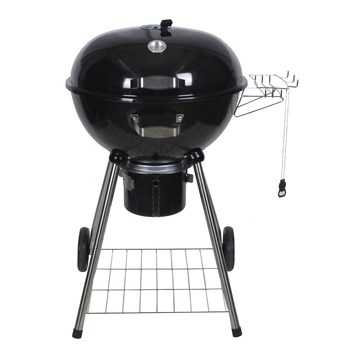 Grill węglowy okrągły z pokrywą Comfort Living