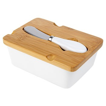 Maselnica Adria z pokrywą i nożykiem Florina