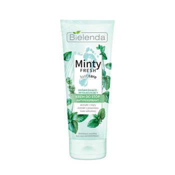 Bielenda Minty Fresh Krem do stóp antyperspirant odświeżająco-wygładzający 100ml