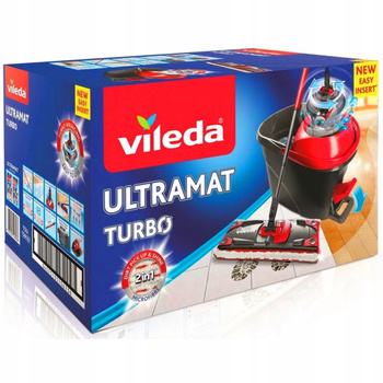 Vileda Ultramat Turbo Zestaw mop obrotowy
