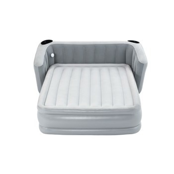 Materac dmuchany z oparciem Bestway Tritech Fullsleep Wingback Queen