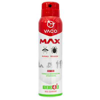 Vaco Max Spray na komary kleszcze 100 ml