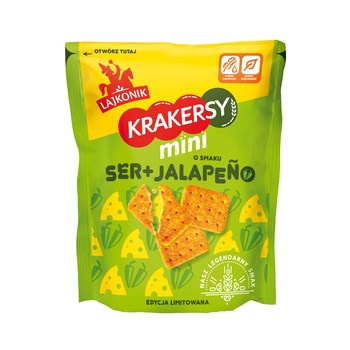 LAJ KRAKERSY MINI SER-JAL 100G