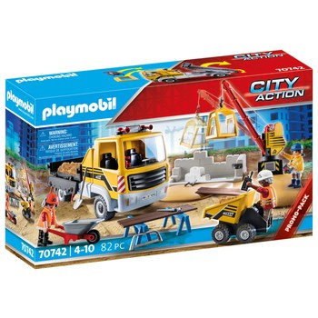 PLAYMOBIL Plac budowy z wywrotką