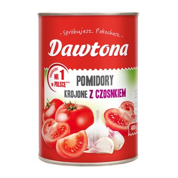 DAW.POMIDORY Z CZOSNKIEM 400G