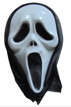 Straszna maska z kapturem mix wzorów