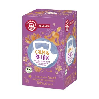 Teekanne Organics Calm & Relax Herbatka ziołowa 36 g (20 x 1,8 g)