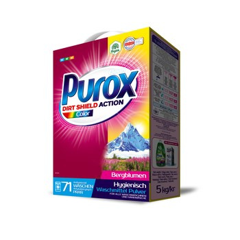Purox color proszek do prania w kartonie 5kg