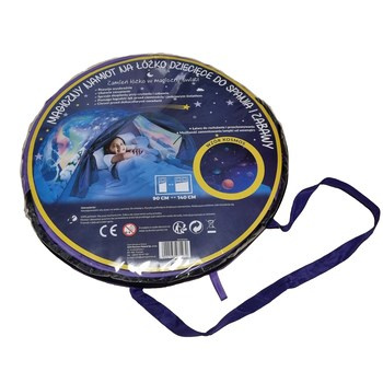 Magiczny namiot na łóżko dziecięce