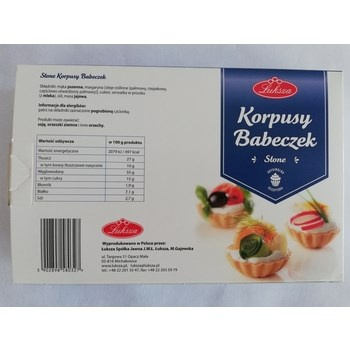 Łuksza Korpusy babeczek słone 132 g (12 sztuk)