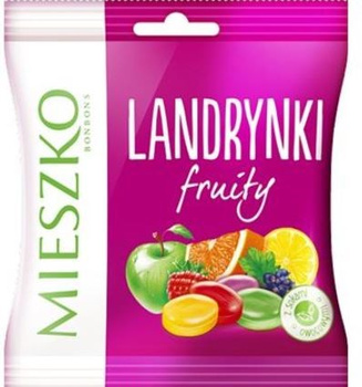 Mieszko Landrynki o smakach owocowych 90 g