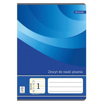 Zeszyt do nauki pisania A5/16k. nr 1