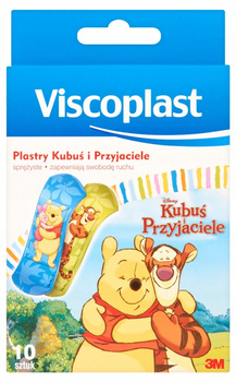 Viscoplast Plastry dla dzieci Kubuś i Przyjaciele, 10 szt.
