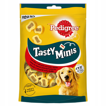 Pedigree Tasty Bites Karma uzupełniająca dla dorosłych psów z wołowiną 155 g