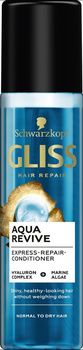 Gliss Aqua Revive Ekspresowa odżywka do włosów suchych i normalnych 200ml