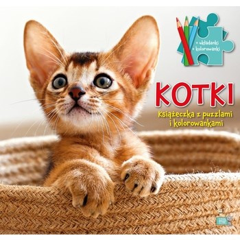 Książeczki z puzzlami i kolorowankami