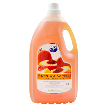 4U Płyn do kąpieli brzoskwinia 4 l