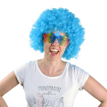 Peruka afro - mix kolorów