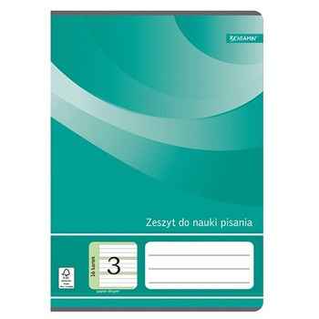 Zeszyt do nauki pisania A5/16k. nr 3