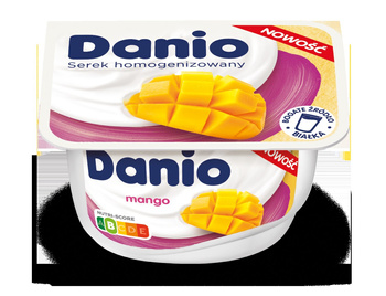 Danio Serek homogenizowany mango 130 g