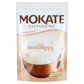 Mokate Cappuccino o smaku Śmietankowym 110g