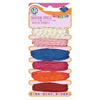 Orientalne impresje - rafia do dekoracji  6 x 5 metrów