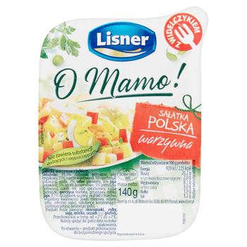 Lisner O Mamo! Sałatka polska warzywna 140 g