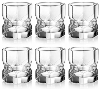 Komplet 6 szklanek niskich 300 ml Octime Diamond