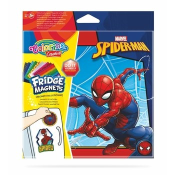 Zestaw kreatywny Colorino do wykonania magnesów na lodówkę Spiderman