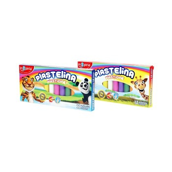 Plastelina 12 kolorów Inspiria