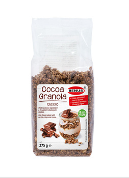Benus Cocoa Granola Classic 275 g