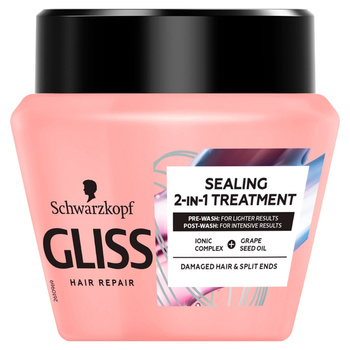 Gliss Split Ends Miracle Sealing 2in1 Maska do włosów z rozdwojonymi końcówkami 300 ml