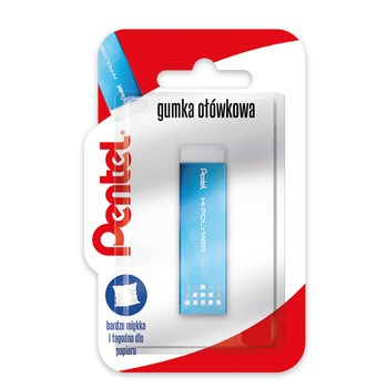 Pentel Gumka ołówkowa SLIM EZEE x 1 sztuka, blister.