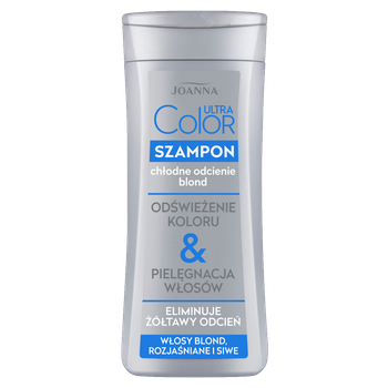 Joanna Ultra Color Szampon włosy blond rozjaśniane i siwe 200 ml