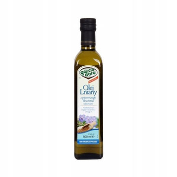Olej lniany 500 ml Goccia D'oro