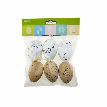 Jajka nakrapiane z zawieszkami