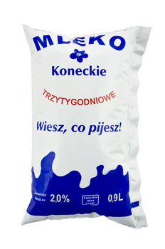 Mleko trzytygodniowe koneckie 2%tł. 0,9l