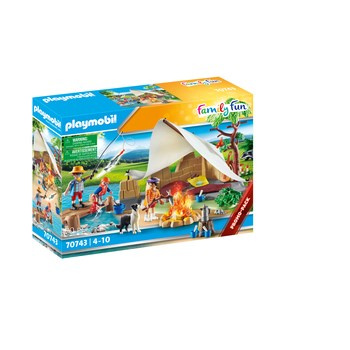 PLAYMOBIL Rodzina na kempingu