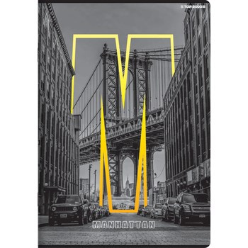 Zeszyt A4 80 kartek w kratkę TOP-2000