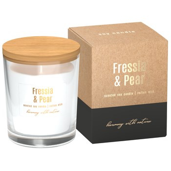 Sojowa świeca zapachowa sn73-326 frezja-gruszka