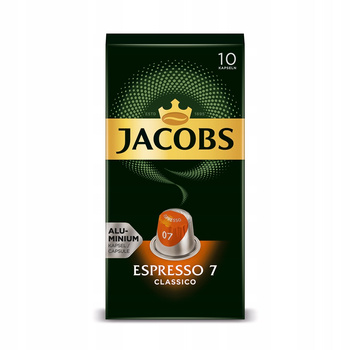 Jacobs Espresso Classico Kawa mielona w kapsułkach 52 g (10 sztuk)