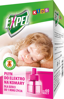EXPEL Kids - płyn do elektro na komary 60 nocy 40ml