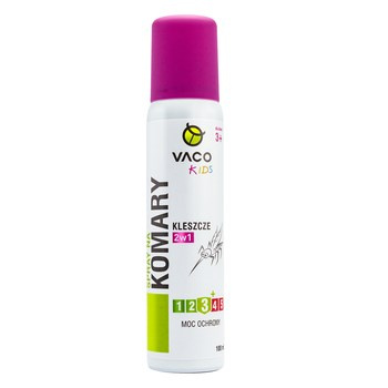 VACO KIDS Spray na komary, kleszcze i meszki dla Dzieci - 100 ml
