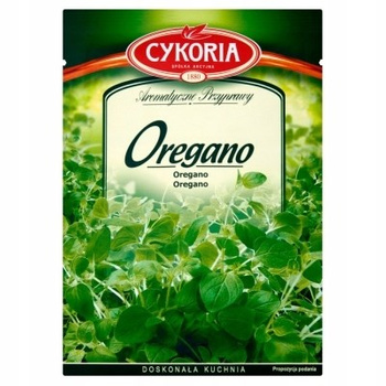 Cykoria Aromatyczne Przyprawy Oregano 10 g