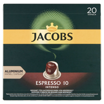 Jacobs Espresso Intenso Kawa mielona w kapsułkach 104g
