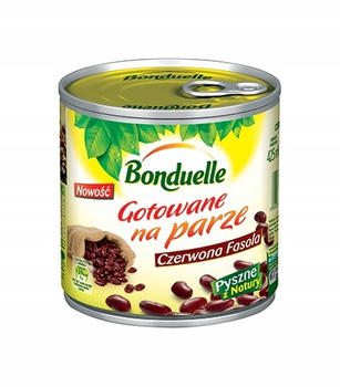 Bonduelle Ugotowane na parze Czerwona fasola 310 g
