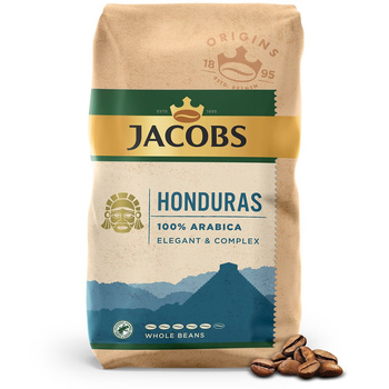 Jacobs Origins Honduras Elegant & Complex Kawa ziarnista palona 1000 g